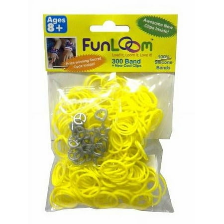 FunLoom 300 Alex's Lemonade Stand Yellow Sparkle Scented Bands