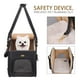 thumbnail image 3 of Transportín para mascotas PetsHome para perros y gatos, plegable, impermeable, de piel sintética, 3 of 8