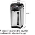 thumbnail image 4 of Chefman Electric Hot Water Pot w/ Auto & Manual Dispense Buttons - Stainless Steel, New, 4 of 8
