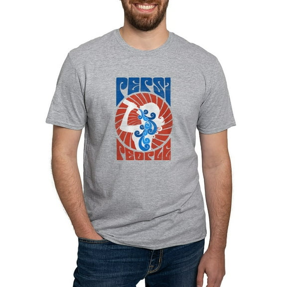 CafePress - Pepsi People Fitted T Shirt - Fitted T-Shirt, Vintage Fit Soft Cotton Tee