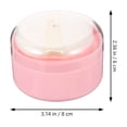 thumbnail image 2 of FONDOTIN 6Pcs Powder Puff and Container Set for Loose Powder with Assorted Colors for Home Use, 2 of 7