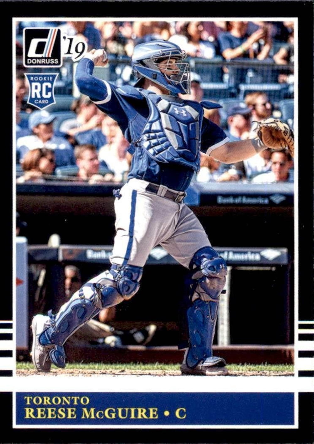 2019 Panini Donruss Retro 1985 Rookie #235 Reese McGuire Toronto Blue ...