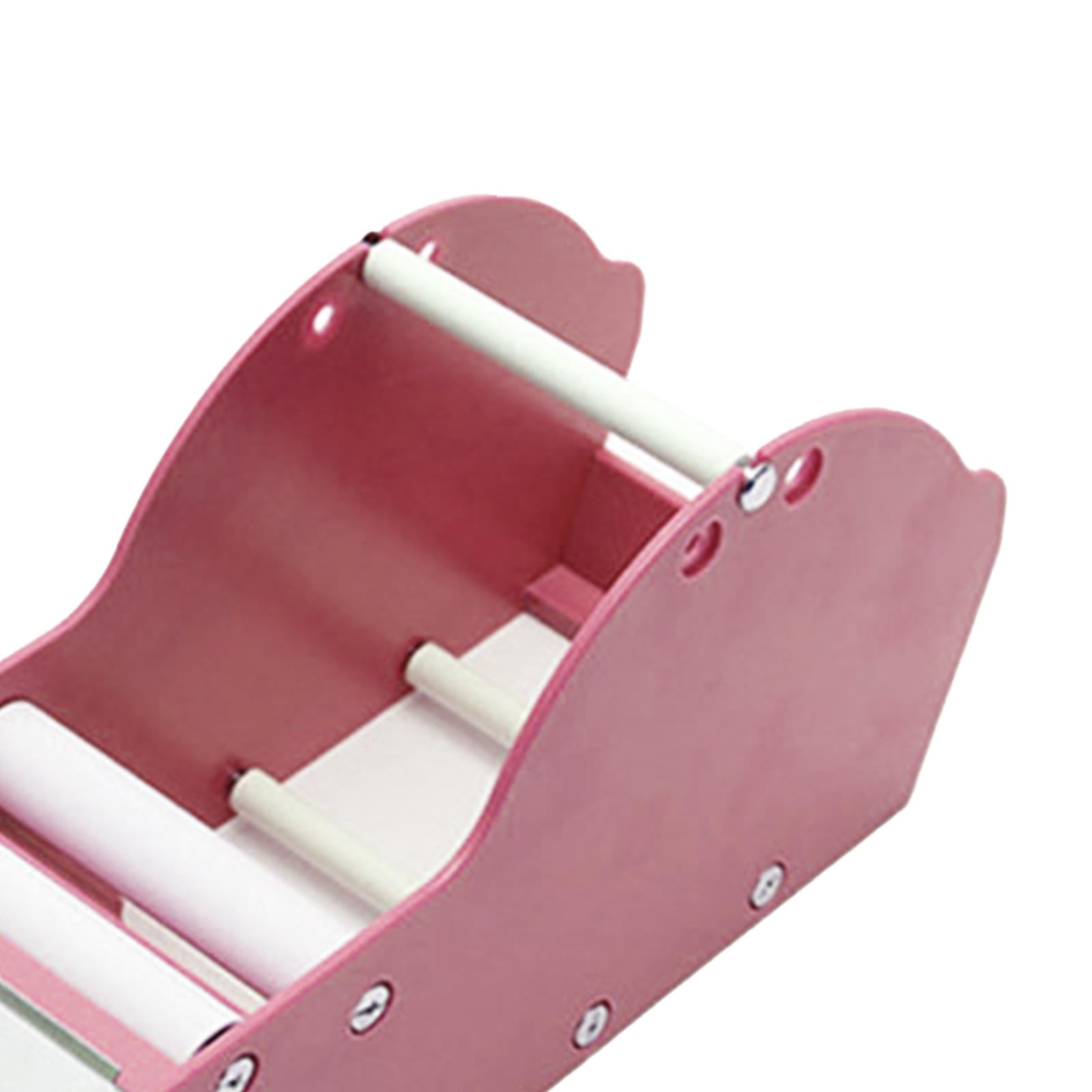 figatia Water Activated Tape Dispenser Tape Cutter Handheld Box Sealing Tool Packing Tapes Dispenser for Home Art Projects Activities , pink