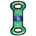 thumbnail image 1 of MLB LOS ANGELES DODGERS Baseball Field Dog Toy with Double rim Stitching & Inner SQUEAKER, 1 of 4