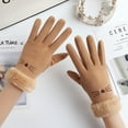 thumbnail image 3 of Gants d'Hiver pour Dames avec Doigts à Écran Tactile pour Texte Chaud et Épais, 3 of 5