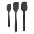 thumbnail image 1 of Non Stick Spatula Silicone Butter Spatula Heat Resistant Cream Baking Scraper for KitchenBlack, 1 of 5