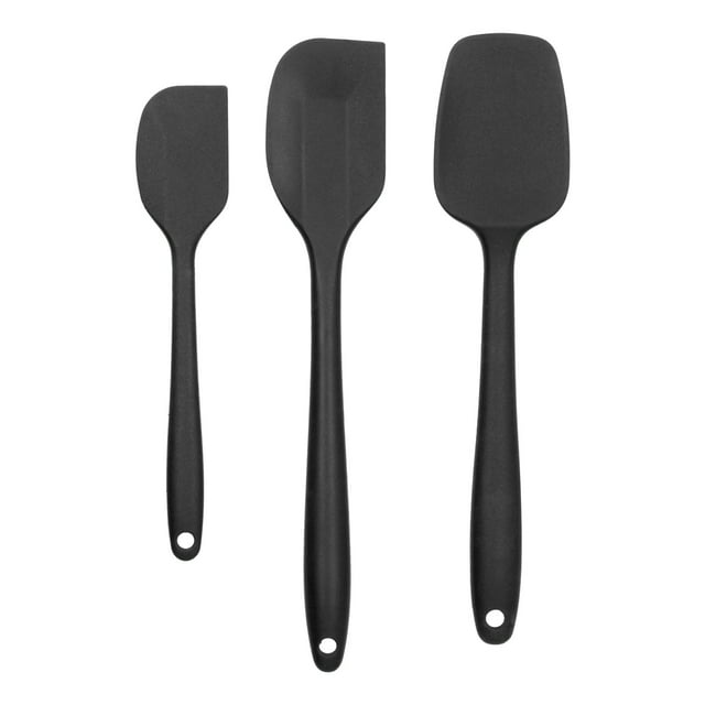 Spatule Antiadhésive, Spatule en Silicone Antiadhésive Grattoir de Cuisson Haute Précision