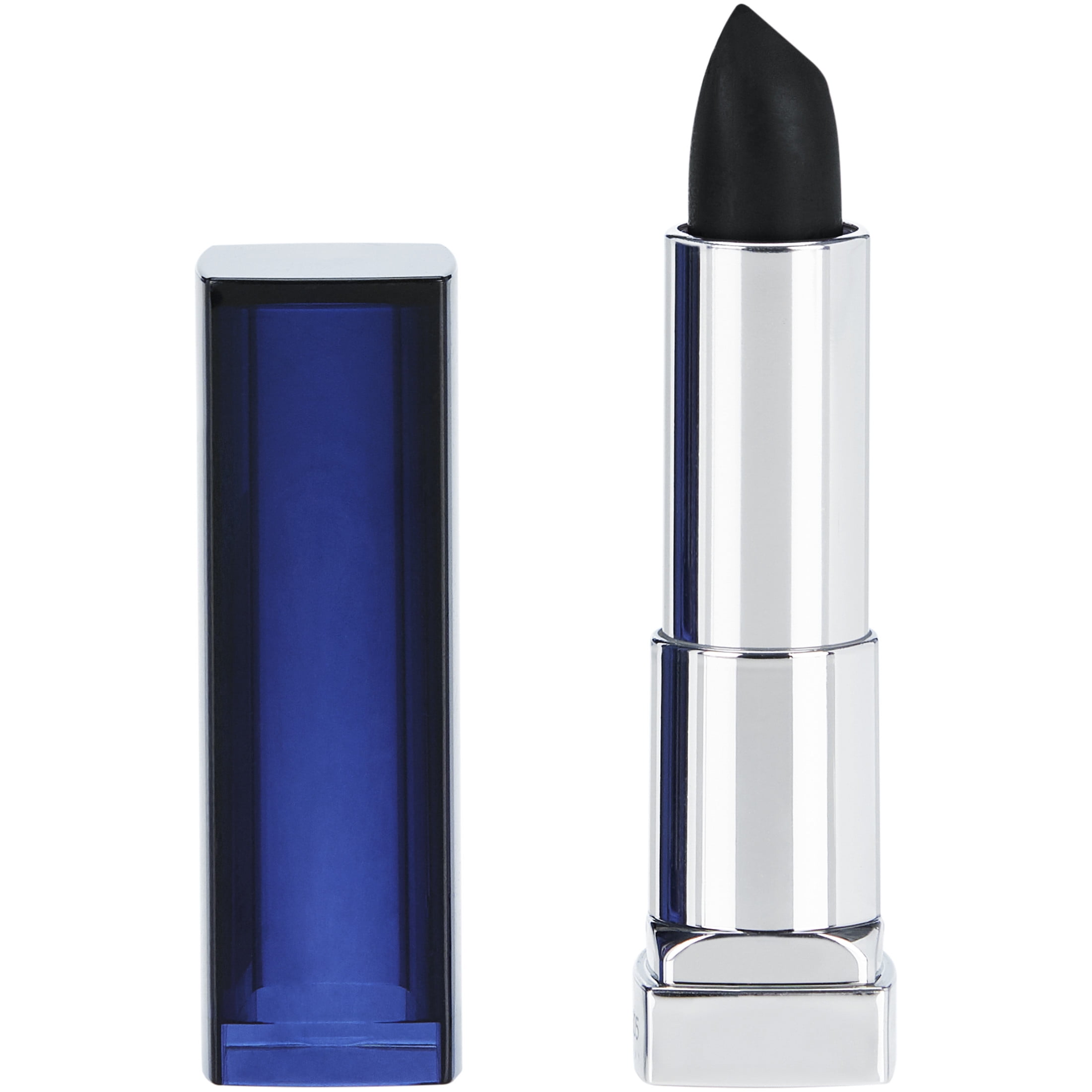(2 pack) Maybelline Color Sensational Matte Finish Lipstick, Pitch Black