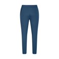 thumbnail image 4 of Olyvenn Fashion Men's Drawstring Sweatpants with Pockets Solid Color Loose Fit Long Pants Jogger Pants Blue 4, 4 of 5