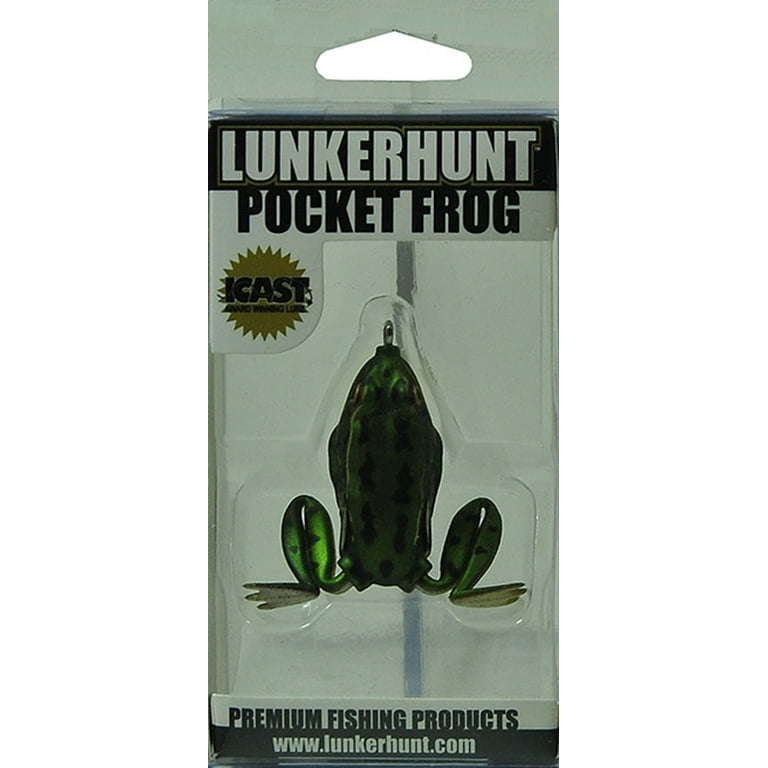 Lunkerhunt Green Tea Pocket Frog