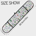 thumbnail image 3 of Dailycode Double Sided Oven Mitt with Loop Heat Resistant Kitchen Long Potholders 7" x 35" Lavender Leaves Cactus, 3 of 6