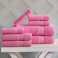 Regal Ruby 6 Piece Towel Set 2 Bath Towels 2 Hand Towels 2 Washcloths