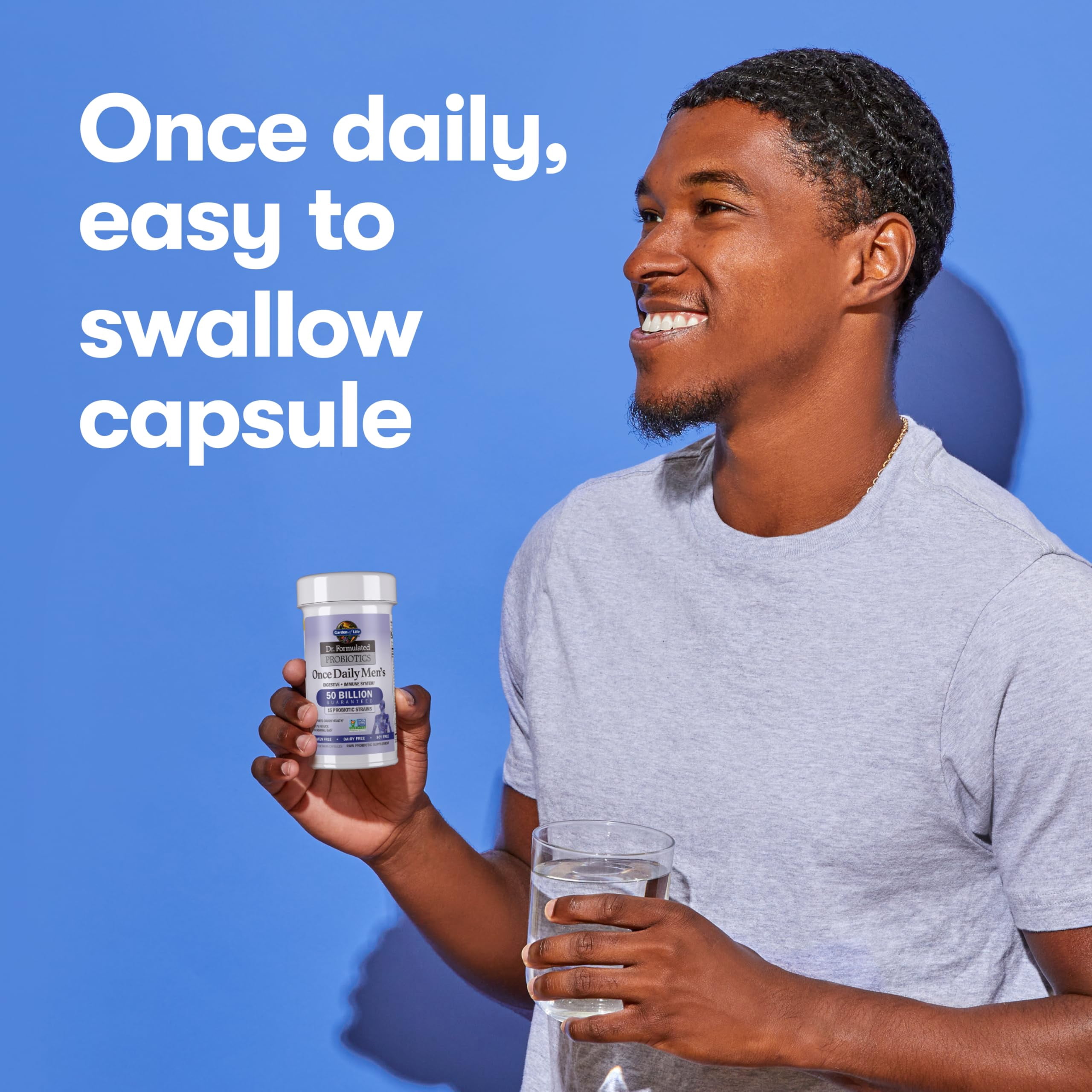 Garden of Life Dr. Formulated Probiotics Once Daily Men's, 30 Capsules