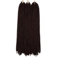 thumbnail image 3 of SEGO New Straight Faux Locs Crochet Hair Curly New Soft Locs Crochet Hair for Women Pre Looped Synthetic Goddess Locs Braiding Hair Extension, 3 of 7