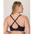 thumbnail image 5 of Bali Cotton Collection 2-Ply Underwire Bra Black 34C, 5 of 5
