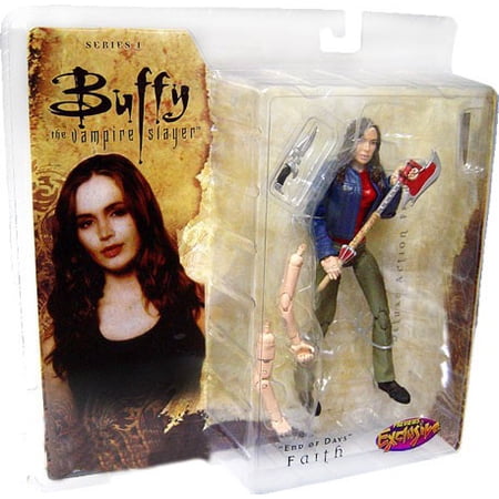 Buffy The Vampire Slayer Series 1 Faith Action Figure [End of Days]