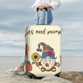 thumbnail image 4 of Uemuo Autumn Gnomes1 Printed Washable Luggage Cover - Fashion Suitcase Protector Fits 18-32 Inch Luggage -Medium, 4 of 9