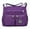 Purple, variant on TIMIFIS Crossbody Bags for Women Bags for Women Women's Fashion Solid Color Water Repellent Nylon Shoulder Bag Crossbody Bag