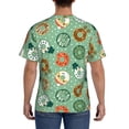 thumbnail image 3 of Qekee Christmas Donuts Classic Fit T-Shirt Men's Shirt Men's Tight Short Sleeves for Exercise, Running, Mountaineering - Christmas Donuts, 3 of 9