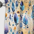 thumbnail image 4 of Designart "Ethereal Tribal Vision" Boho Blackout Curtain Single Panel, 4 of 4