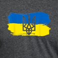 thumbnail image 3 of CafePress - I Stand With Ukraine Flag Emblem Map Patri T Shirt - Mens Tri-blend T-Shirt, 3 of 4