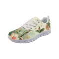 thumbnail image 4 of HELLHERO Floral Hummingbird Print Lightweight Running Sneakers, Mesh Breathable Athletic Trainers for Men and Women, Lace up Shoes for Jogging Gym Walking, 4 of 11