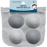 WOOL DRYER BALLS ASST 4CT K&C