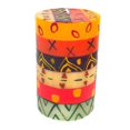 thumbnail image 1 of Single Boxed Hand-Painted Pillar Candle - Indaeuko Design, 1 of 1