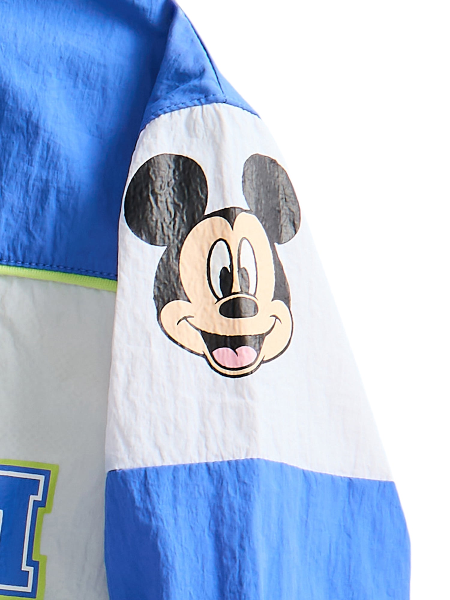 Mickey Mouse Toddler Full Zip Jacket with Long Sleeves, Sizes 12M-5T