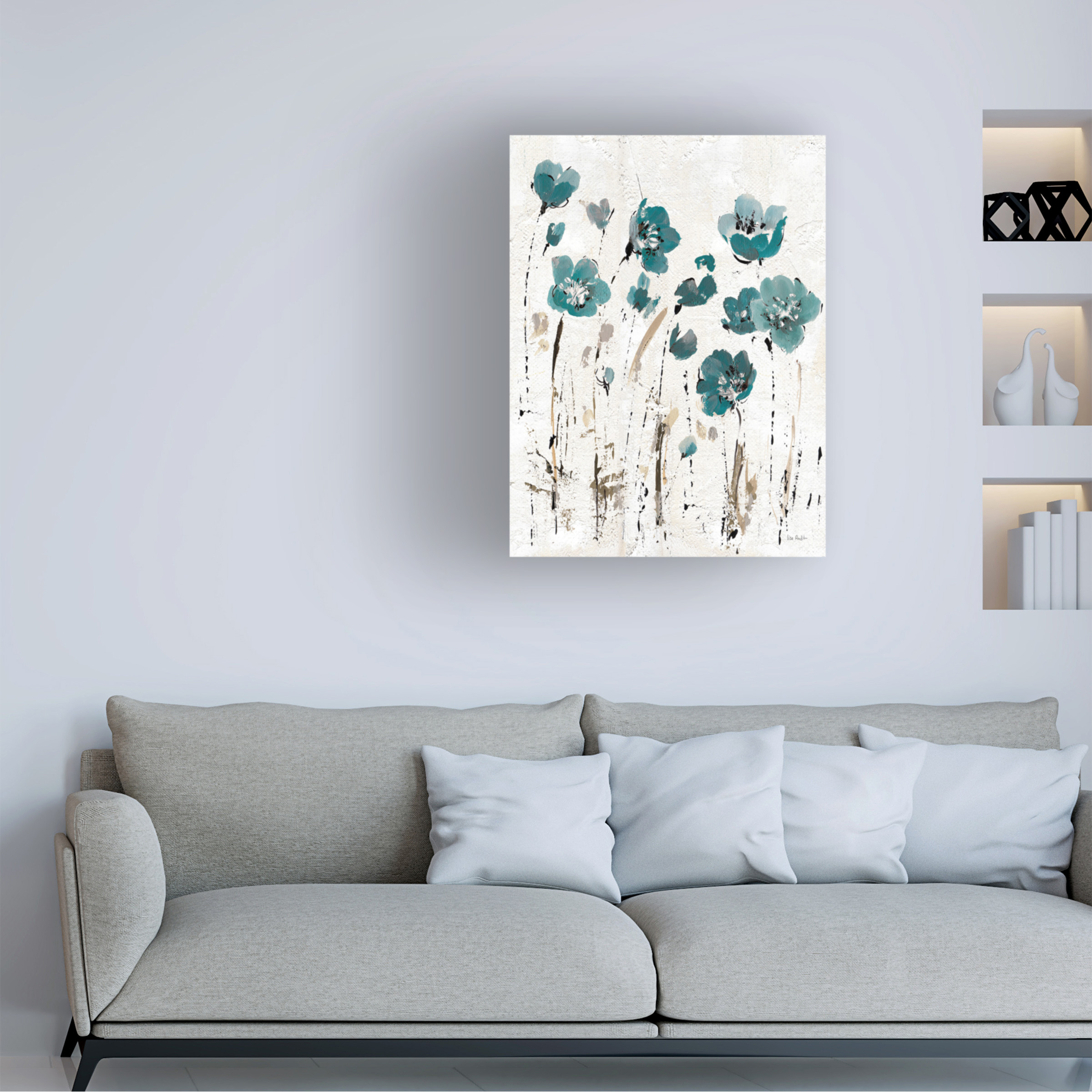 Trademark Fine Art 'Abstract Balance VI Crop II' Canvas Art by Lisa Audit