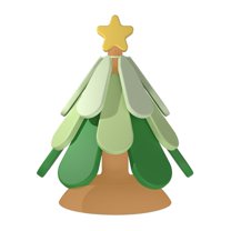 Shoreew Christmas Tree Silicone Trivets Heat Resistant Pot Holders with Suction Base Festive Tabletop Ornaments Holiday Kitchen Decor