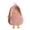Pink, variant on Duck Shape Corduroy Backpack Spacious Interior Wallets Cell Phones Laptop Bag Multipurpose Travel Bag