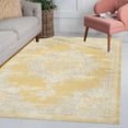 thumbnail image 4 of JONATHAN Y MODERN PERSIAN 4 x 6 Area Rug, Alhambra Ornate Medallion - Yellow/Cream, MDP400G-4, 4 of 12