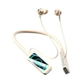 thumbnail image 2 of Xihbxyly Especiales Del Día Auriculares Deportivos con Conexiones Bluetooth, Intrusivos Inteligentes, Intrauditivos, Inalámbricos, En Cuello Magnético y Batería de Larga Duración, 2 of 2