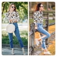 thumbnail image 7 of KLL French Bulldog3 Print Women's Long Sleeve Pajamas with Pants Sleepwear Loungewear 2 Set-XX-Large, 7 of 7