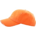 thumbnail image 5 of Washed Solid Vintage Distressed Cotton Dad Hat Adjustable Baseball Cap Polo Style, 5 of 5