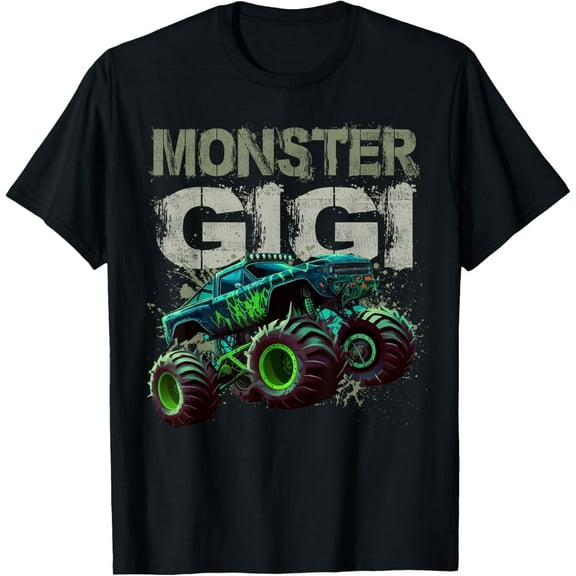 Monster Truck Gigi Family Matching Monster Truck Lovers T-Shirt