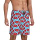 thumbnail image 2 of Balery Cartoon Crabs Pantalones cortos de pijama de punto de algodón para hombre con cinturilla y bolsillos-Medium, 2 of 6