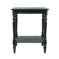 thumbnail image 2 of Decor Therapy Simplify Accent Storage Shelf End Table, Traditional Style, Navy 24" x 19.5" x 15.75", 2 of 5