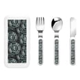 thumbnail image 4 of Juego de cuchillo tenedor y cuchara para niños del equipo NYJ_Jets Adecuado para diversas ocasiones, como Navidad, Halloween, reuniones familiares, comidas de jardín de infantes, picnics al aire, 4 of 6