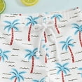 thumbnail image 4 of Staki Pattern Boy Swim Trunk Boys Swim Trunks Bathing Suit Boys Swimsuit Swim Shorts Swimwear Quick Dry Swim Trunks Kids Beach Board Shorts 6-24M 2-4Y(White,12-18 Months), 4 of 4
