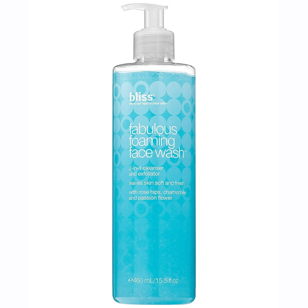 Bliss Fabulous Foaming Face Wash by Bliss for Women, 15.5 oz