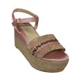 thumbnail image 1 of SANDALIAS PLATAFORMA LEON MUJER ROSA TEXTIL 07610 LEON  07610p, 1 of 3