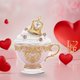 thumbnail image 5 of CaiYueKe Romantic Heart Teacup Acrylic Ornament Decorative Gift for Couples Valentine's Day Anniversary Wedding Home Decor Kitchen Desk Tabletop Decoration Love Present Souvenir Collectible, 5 of 9
