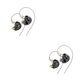 thumbnail image 2 of Matsuzay Auricular con cable Auriculares deportivos Accesorios para juegos Regalo dulce Suministros de gimnasio Negro/Con micrófono 2Conjunto, 2 of 6