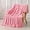 Pink, variant on Superior Hub Decorative Extra Soft Faux Fur Blanket Queen Size 80" x 90",Solid Reversible Fuzzy Fluffy Cozy Plush Fleece Comfy Microfiber Fur Blanket for Couch Sofa Bed,Pink