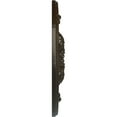thumbnail image 4 of 30"OD x 3 7/8"ID x 3 1/4"P Flagstone Ceiling Medallion (Fits Canopies up to 3 7/8"), Hand-Painted Stone Hearth Crackle, 4 of 6
