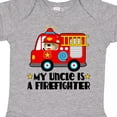 thumbnail image 4 of Inktastic Fireman Uncle is a Firefighter Boys or Girls Baby Bodysuit, 4 of 5