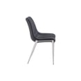 thumbnail image 2 of Silla de Comedor Kessa Muebles Magnus Negro Acero, 2 of 5