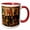 Red/White, variant on 3drose, Cowboy Boots for Sale at Hamleys - Us38 Rti0083 - Rob Tilley, 11oz Two-tone Red Mug